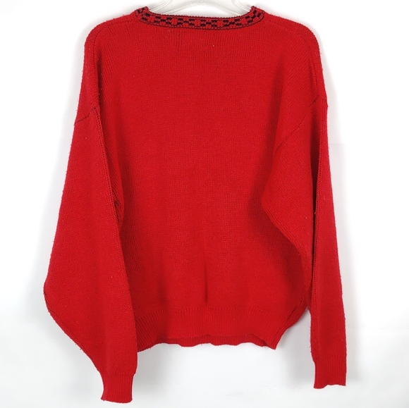 90's Vintage Code Zero Sweater Pullover Size S | Casual Basic Spring Fall Winter - Picture 5 of 5